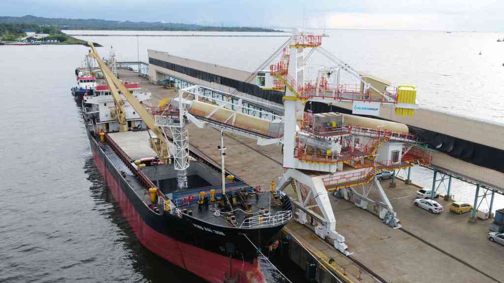 BEUMER Ship loader at Bintulu Malaysia