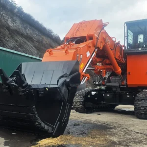 First electric Hitachi ultra-large excavator in south-east Europe modernises production and reduces emissions in Montenegro mine