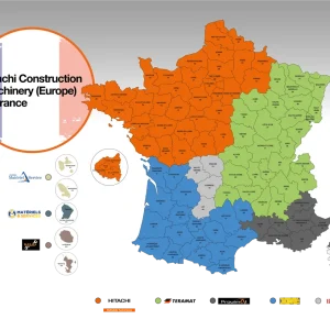 Hitachi Construction Machinery Europe Strengthens French Dealer Network with Expanded Partnership